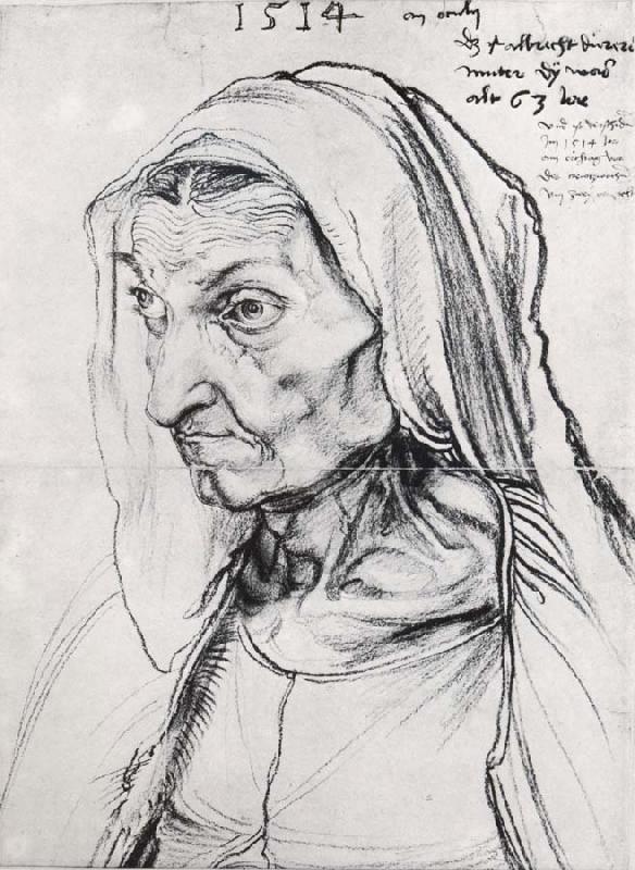 Albrecht Durer Durer-s Mother Barbara,Nee Holper oil painting image